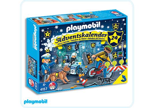 Calendrier de l’Avent Policiers et - 4157-A | PLAYMOBIL®
